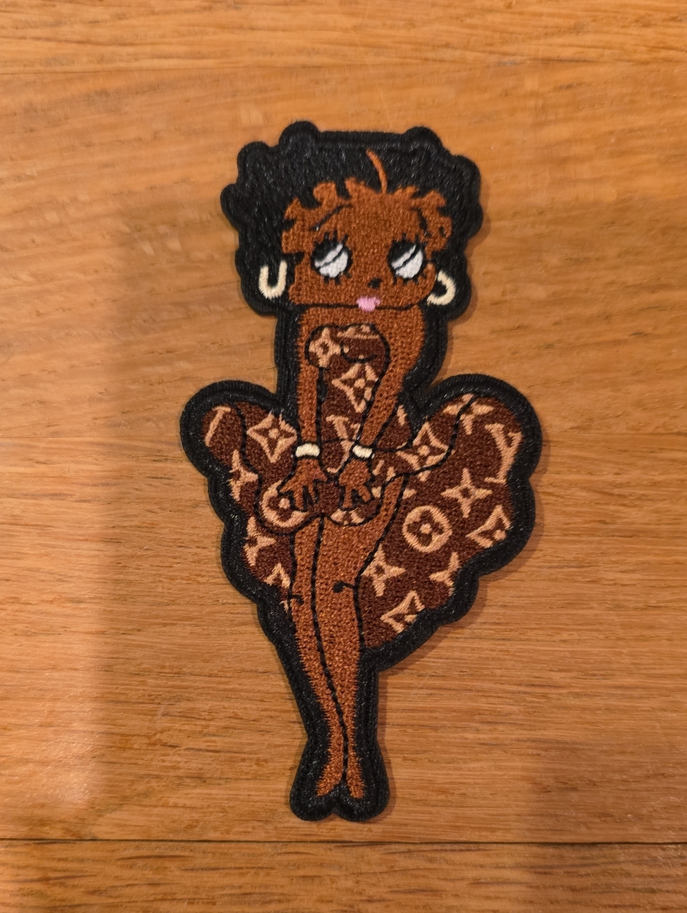 Betty Boop Iron On Patch